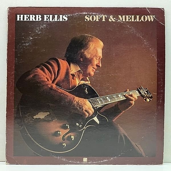 レコードメイン画像：美盤!! USオリジナル HERB ELLIS Soft & Mellow ('79 Concord Jazz) ハーブ・エリスのカルテットもの！リラックス感溢れる名人芸