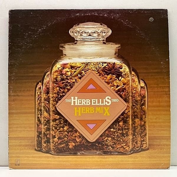 レコードメイン画像：極美盤!! USオリジナル HERB ELLIS Herb Mix ('82 Concord Jazz) スタンダード中心のトリオ演奏！ハーブ・エリス LP