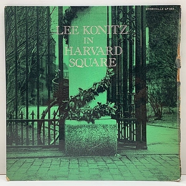 レコードメイン画像：USオリジナル 10'' 原盤 LEE KONITZ In Harvard Square ('55 Storyville) BURT GOLDBLATTジャケ w/ Ronnie Ball, Peter Ind, Jeff Morton