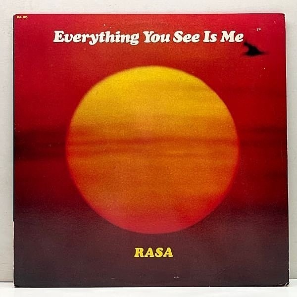 レコードメイン画像：【COMMON Take It Ez サンプリング ネタ】極美盤 USオリジ RASA Everything You See Is Me ('78 Govinda) Light Mellow ブルーアイドソウル