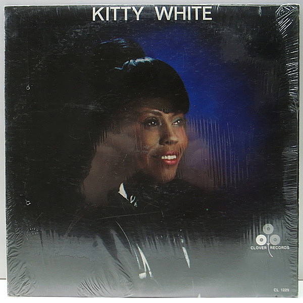 レコードメイン画像：美品!! マイナー Clover 両溝MONO Orig. KITTY WHITE (Clover/CL 1229) Teddy Edwards 他 / 最高のジャズVo.アルバム