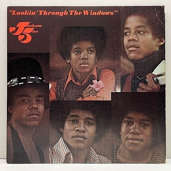 レコードメイン画像：USオリジナル JACKSON 5 Lookin' Through The Windows ('72 Motown) ジャクソン5 サンプリング "Lookin' Through The Windows" 他