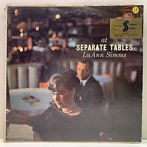 レコード画像：LU ANN SIMMS / At Separate Tables