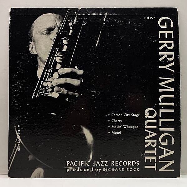 レコードメイン画像：良好!! 10'' FLAT 米オリジ LEE KONITZ Plays GERRY MULLIGAN Quartet ('53 Pacific Jazz PJ-2) w/Chet Baker, Carson Smith, Larry Bunker