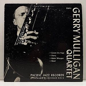 レコード画像：GERRY MULLIGAN / LEE KONITZ / Lee Konitz Plays With The Gerry Mulligan Quartet