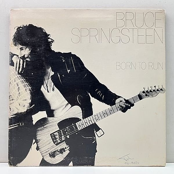 レコードメイン画像：【1Aマト 未修正JOHNエラー Misprint】US 完全オリジナル BRUCE SPRINGSTEEN Born To Run ('75 Columbia) 明日なき暴走 米プレス LP 原盤