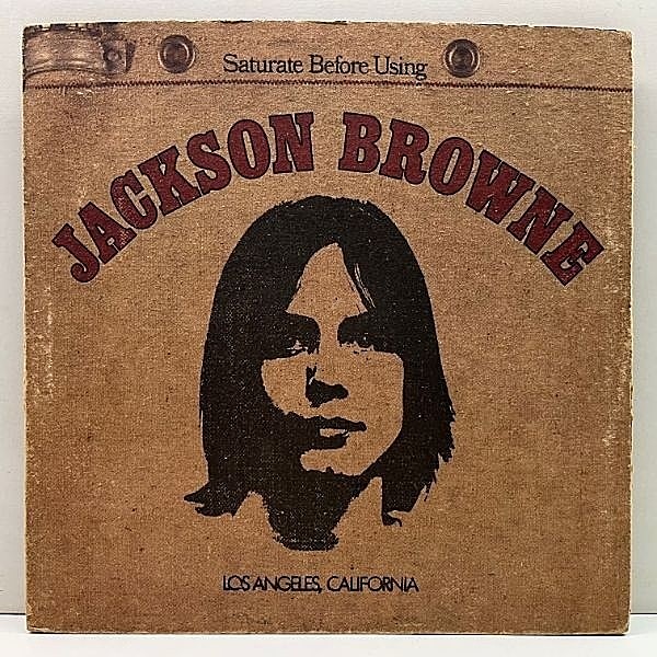 レコードメイン画像：USオリジナル 粗ざら 初版 白ラベル JACKSON BROWNE Saturate Before Using ('72 Asylum) ジャクソン・ブラウン 1st デビュー LP