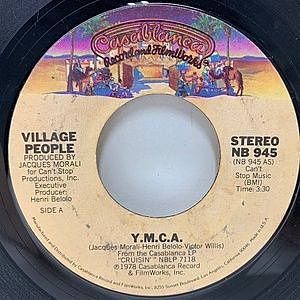 レコード画像：VILLAGE PEOPLE / Y.M.C.A. / The Women