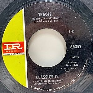 レコード画像：CLASSICS IV / Traces / Mary, Mary Row Your Boat