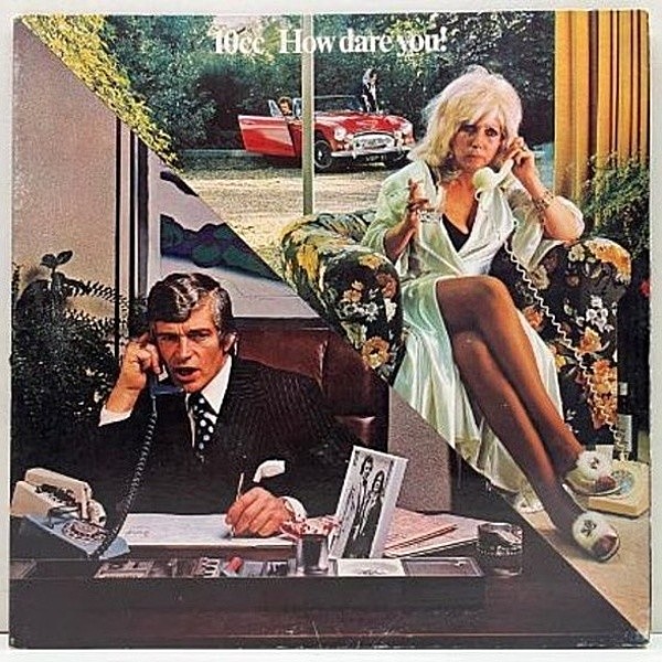 レコードメイン画像：美盤!! MASTERDISK刻印 USオリジナル 10CC How Dare You! びっくり電話 ('76 Mercury) プログレ～サイケ～ポップス X-OVER 傑作