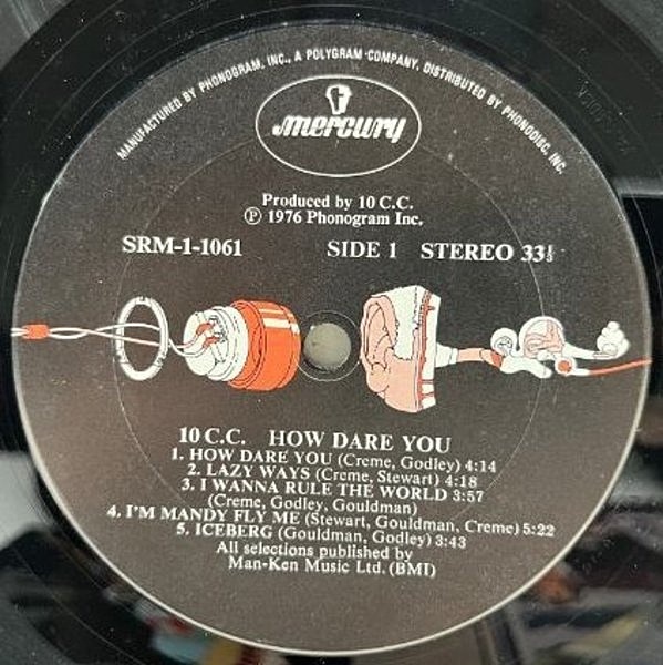 10cc How dare you! レコード 10cc – How Dare You! – Vinyl (Gatefold, LP, Album), 1976