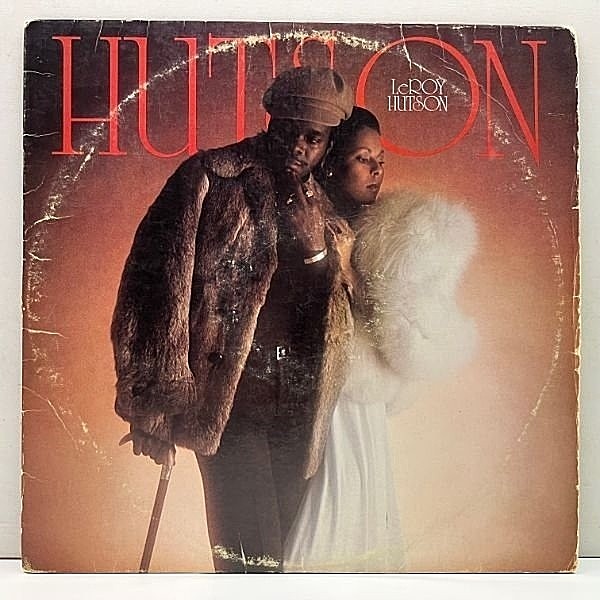 レコードメイン画像：USオリジナル LEROY HUTSON リロイ・ハトソン ('75 Curtom) All Because Of You, Lucky Fellow, It's Different フリーソウル 名盤