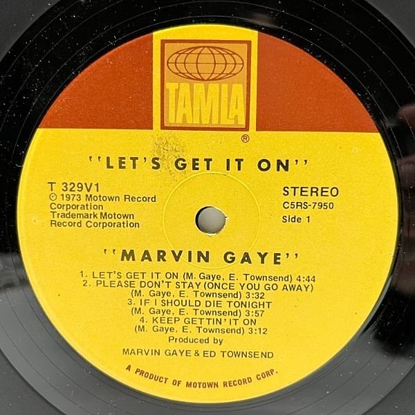 MARVIN GAYE / Let's Get It On (LP) / Tamla | WAXPEND RECORDS