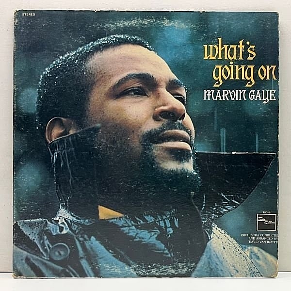 レコードメイン画像：美再生!! CAオリジナル MARVIN GAYE What's Going On ('71 Tamla TS 310) マービン・ゲイ／ホワッツ・ゴーイン・オン 愛のゆくえ