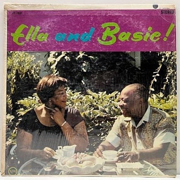 レコードメイン画像：シュリンク良好!! USオリジナル Capitolプレス ELLA FITZGERALD & COUNT BASIE Ella And Basie! [Club Edition] エラとベイシー楽団の共演