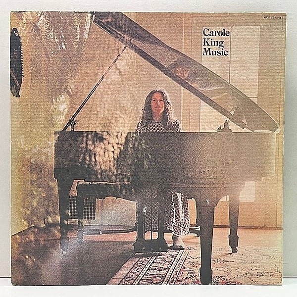 レコードメイン画像：美盤!! USオリジナル CAROLE KING Music ('71 Ode SP-77013) 米 初回プレス Danny Kootch, James Taylor ほか