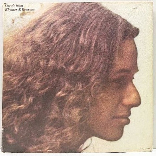 レコードメイン画像：良好!! 専用インナー 完品 USオリジナル CAROLE KING Rhymes & Reasons ('72 Ode SP-77016) David T. Walker ほか 米 初回プレス