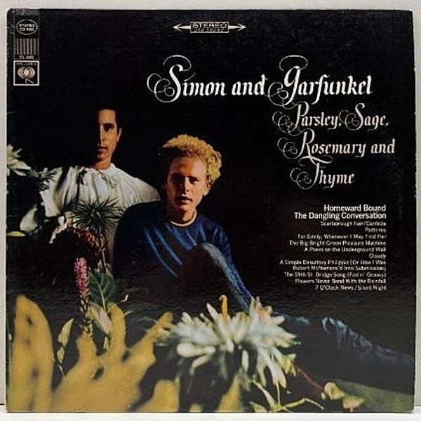 レコードメイン画像：USオリジナル 初版 白抜き 360 2eye SIMON & GARFUNKEL Parsley, Sage, Rosemary And Thyme ('66 Columbia) 傑作3rd. US 初回プレス LP