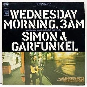 レコード画像：SIMON and GARFUNKEL / Wednesday Morning, 3 A.M.