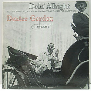 レコード画像：DEXTER GORDON / Doin' Allright