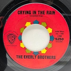 レコード画像：EVERLY BROTHERS / Crying In The Rain / I'm Not Angry