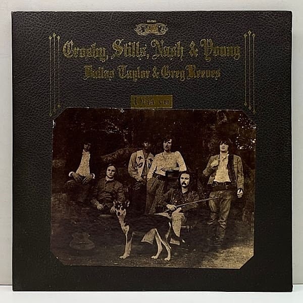 レコードメイン画像：良好盤!! 初版 BROADWAYアドレス USオリジナル CROSBY STILLS, NASH & YOUNG Deja Vu ('70 Atlantic) NEIL YOUNG 参加 CSN&Y 名盤