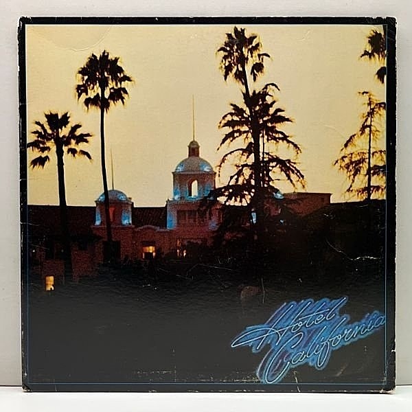レコードメイン画像：USオリジナル 初版 7E規格 EAGLES Hotel California ('76 Asylum) イーグルス ホテル・カリフォルニア || CSMプレス