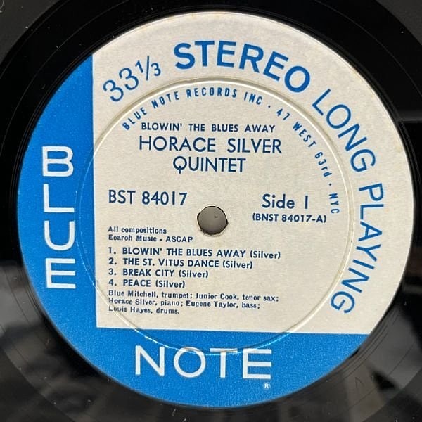 レコード The Horace Silver Quintet ブルーノート 耳-