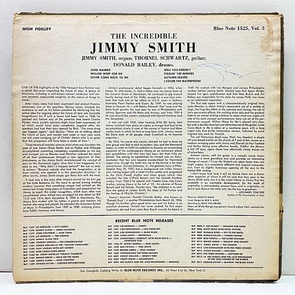 JIMMY SMITH / At The Organ, Volume 3 (LP) / Blue Note | WAXPEND