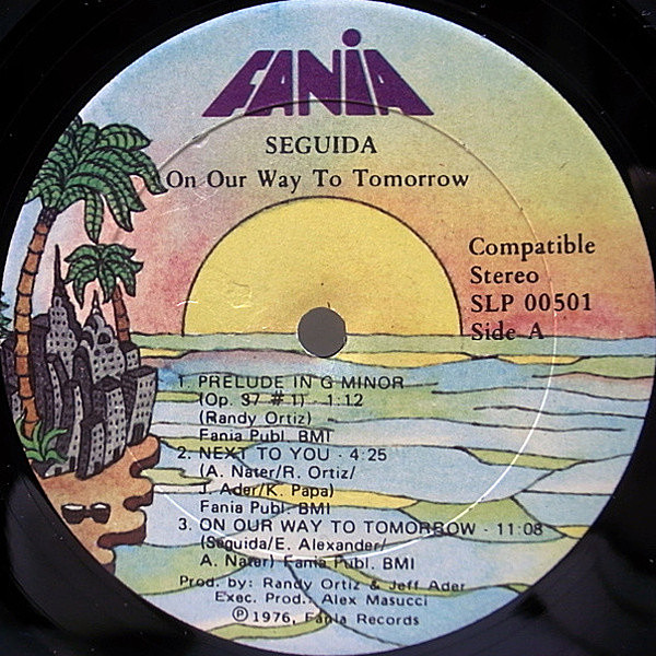 SEGUIDA / On Our Way To Tomorrow (LP) / Fania | WAXPEND