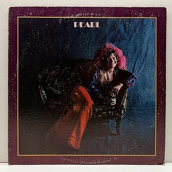 レコードメイン画像：Cut無し!! 初版 KC規格 USオリジナル JANIS JOPLIN Pearl ('71 Columbia) ジャニス・ジョプリンの遺作にして最高傑作 Move Over ほか