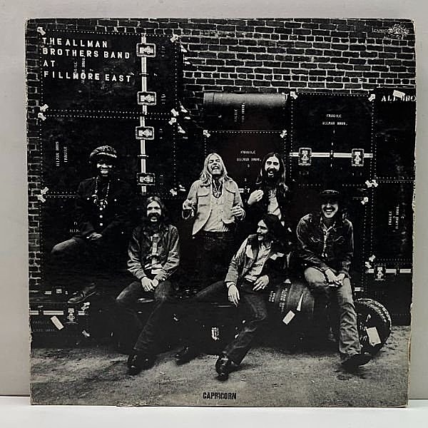 レコードメイン画像：レアな全マトC【ATGP刻印／初版BROADWAY／PINKラベル】2LP 米オリジナル ALLMAN BROTHERS BAND At Fillmore East ('71 Capricorn)