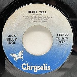 レコード画像：BILLY IDOL / Rebel Yell