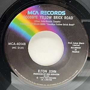 レコード画像：ELTON JOHN / Goodbye Yellow Brick Road