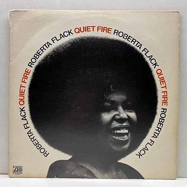 レコードメイン画像：USオリジ 初回BROADWAYリム【CRC, Club Edition】ROBERTA FLACK Quiet Fire ('71 Atlantic) ロバータ・フラック／クヮイエット・ファイア