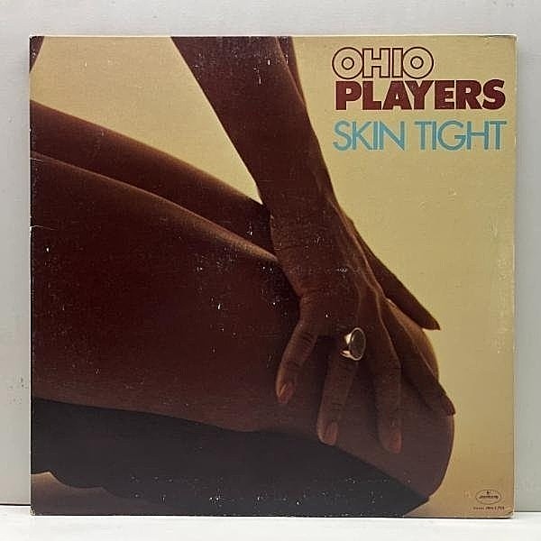 レコードメイン画像：USオリジナル 初版 赤ラベ STERLING刻印 OHIO PLAYERS Skin Tight ('74 Mercury) オハイオ・プレイヤーズ METHOD MAN サンプリング ネタ