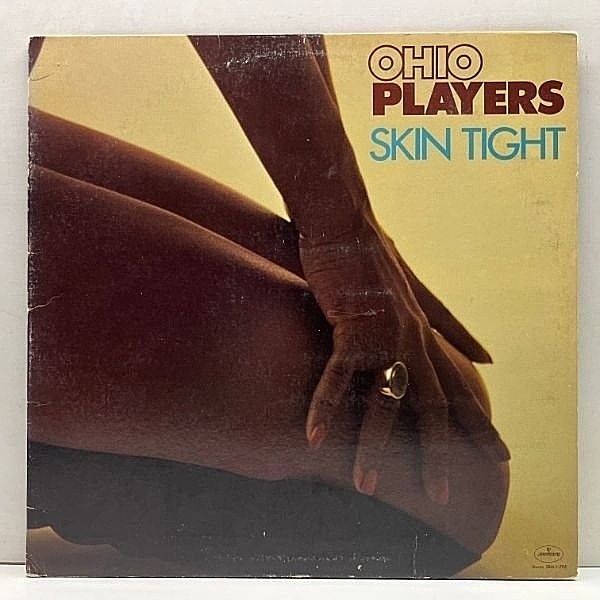 レコードメイン画像：【Cut無し】初版 赤ラベ USオリジナル OHIO PLAYERS Skin Tight ('74 Mercury) METHOD MAN サンプリング ネタ Sexy ジャケ ※特価