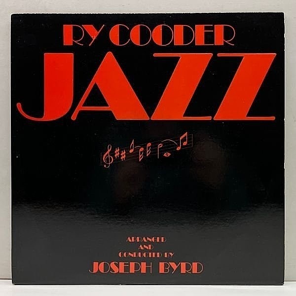 レコードメイン画像：美盤!! 初版ボーダー エンボス仕様 USオリジナル RY COODER Jazz ('78 Warner) オールドジャズで構成された意欲作 ライ・クーダー