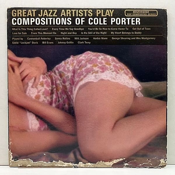レコードメイン画像：良再生!! USオリジナル MONO 初回 RM規格 Great Jazz Artists Play Compositions Of Cole Porter (Riverside) Bill Evans, Sonny Rollins