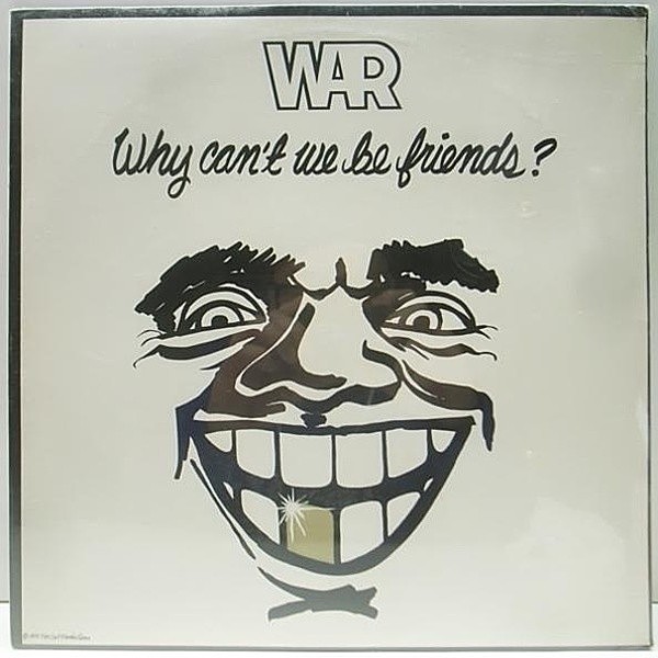 レコードメイン画像：SEALED 未開封!! オリジナル WAR Why Can't We Be Friends? / 美品 COLUMBIA クラブ・イシュー (CRC, Club Edition)