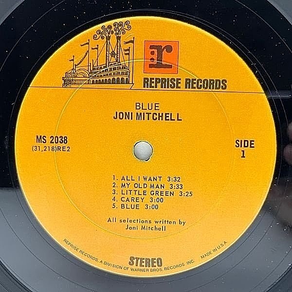 JONI MITCHELL / Blue (LP) / Reprise | WAXPEND RECORDS