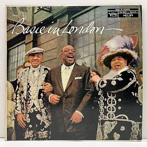 レコードメイン画像：MONO US 初期VERVEリム 深溝 COUNT BASIE In London ('56 Verve) ベイシー・イン・ロンドン 白熱ライヴ 絶頂期の名演！