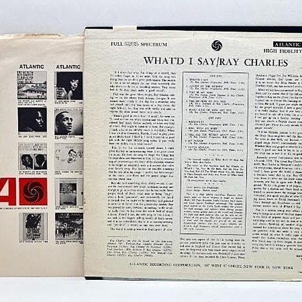 RAY CHARLES / What'd I Say (LP) / Atlantic | WAXPEND RECORDS