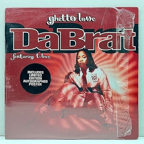 レコードメイン画像：【DEBERGE／All This Love使い】シュリンク付き!! USオリジナル DA BRAT feat. T-BOZ Ghetto Love ('96 So So Def) メロウラップ 米 原盤