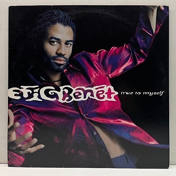 レコードメイン画像：【ROY AYERS／You Can't Turn Me Away使い】美盤!! USオリジナル ERIC BENET True To Myself ('96 Warner) ネオソウル 高級ミディアム