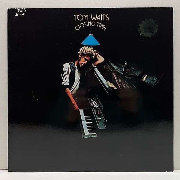 レコードメイン画像：極美盤!! 独プレス TOM WAITS Closing Time ('73 Asylum) 1st デビュー 最高傑作 トム・ウェイツ／クロージング・タイム LP