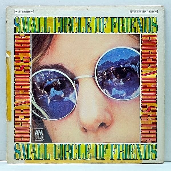 レコードメイン画像：希少 USオリジナル 初版 ROGER NICHOLS & THE SMALL CIRCLE OF FRIENDS Same ('68 A&M) ロジャー・ニコルス 儚い美メロが粒揃い 渋谷系