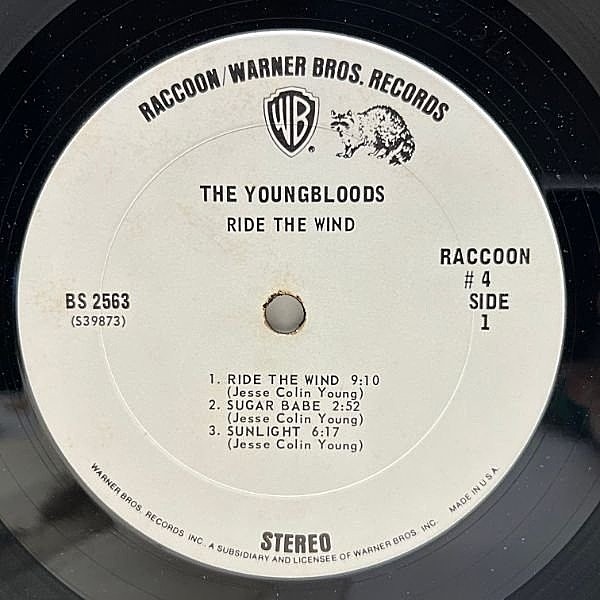 YOUNGBLOODS / Ride The Wind (LP) / Warner Bros. | WAXPEND