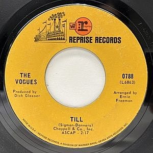 レコード画像：VOGUES / Till / I Will