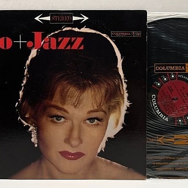 レコードメイン画像：超レア オリジナル【シールド・未開封】初版 6eye 深溝 JO STAFFORD Jo + Jazz ('60 Columbia) w/ Ben Webster, Ray Nance 米 初回 Stereo